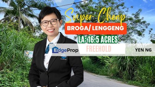 Cheap Agricultural Land for Sale along Jalan Broga, Semenyih, Selangor, Selangor, Semenyih