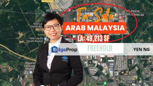 Factory For Sale at Arab Malaysian Industrial Park, Nilai, Negeri Sembilan, Negeri Sembilan, Nilai