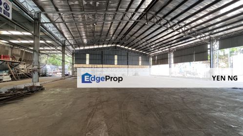 Cheap Detached Factory Warehouse For Rent @ Jenjarom Industrial Park, Tanjong Duabelas, Kuala Langat, Selangor, Jenjarom