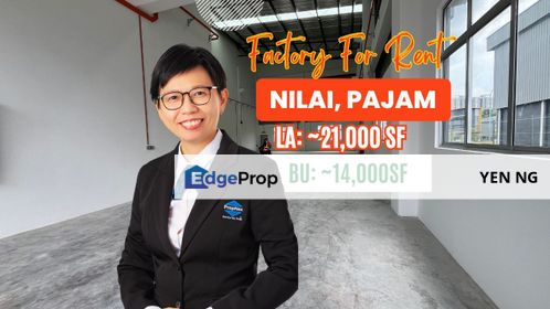 Warehouse Factory For Rent @ Pajam, College Heights Industrial Park, Nilai, Negeri Sembilan, Negeri Sembilan, Nilai