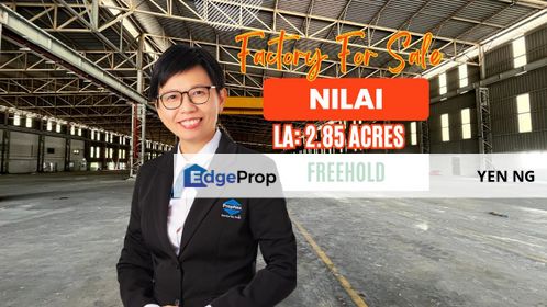 Freehold Detached Factory for Sale at Nilai Industrial Park, Kawasan Perindustrian Nilai, Negeri Sembilan, Negeri Sembilan, Nilai