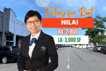 Cheap Single Storey Terrace Factory For Rent @ Nilai Industrial Park, Nilai 3, Nilai, Seremban