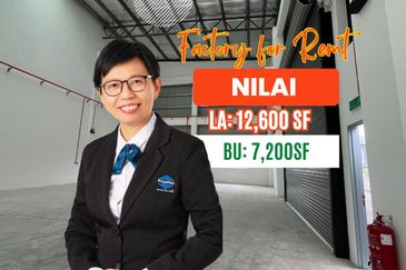 Semi-D Factory / Warehouse for Rent @ Kawasan Perindustrian Nilai 3, Nilai, Seremban, Negeri Sembilan
