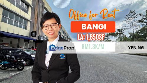 Cheap Office for Rent @ Bandar Puteri Bangi, Kajang, Selangor, Selangor, Kajang