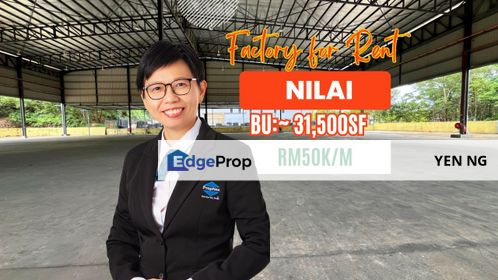 Cheap Detached Factory Warehouse For Rent @ Arab Malaysian Industrial Park, Nilai, Negeri Sembilan, Negeri Sembilan, Nilai