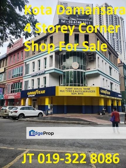 Kota Damansara 4 Storey Corner Shop For Sale, Selangor, Petaling Jaya