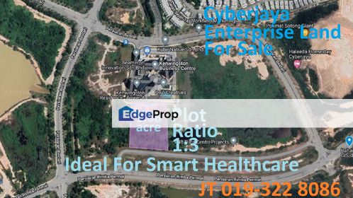 Cyberjaya Enterprise Land 5.06 Acre For Sale - For JV Smart Healthcare Development, Selangor, Cyberjaya