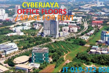 Cyberjaya Office BU10,000sf For Rent - Ideal For Corporate Office