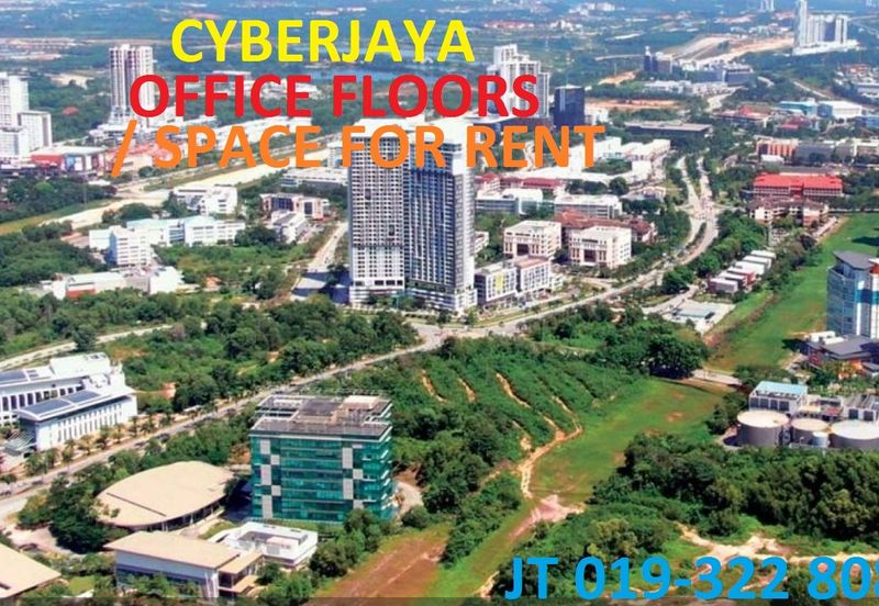 Cyberjaya Office BU70,000sf For Rent - Ideal For Corporate Office