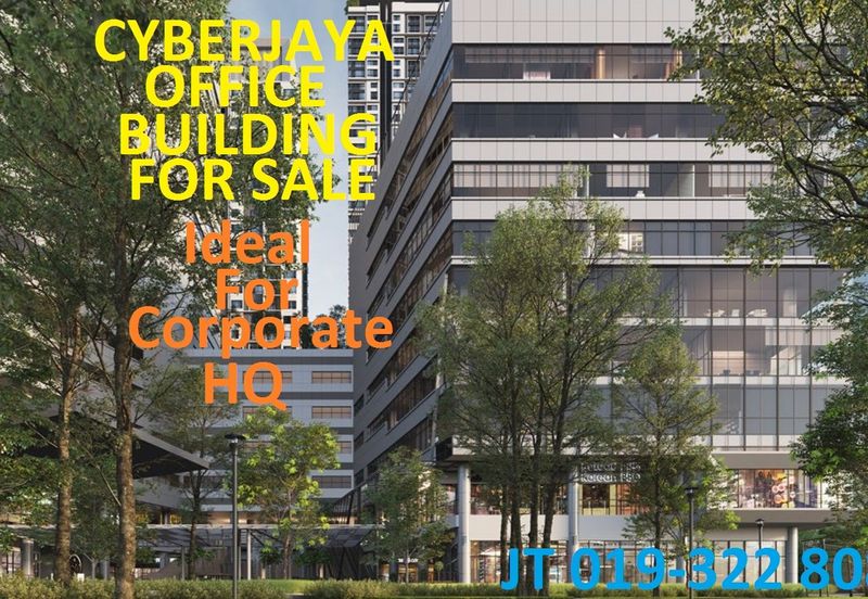 Cyberjaya  Office Building For Sale - Ideal For Corporate Office Headquarters