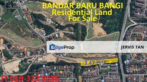 Bandar Baru Bangi Residential Land 3.47 Acre For Sale - Ideal For Residential Villas Development., Selangor, Bangi