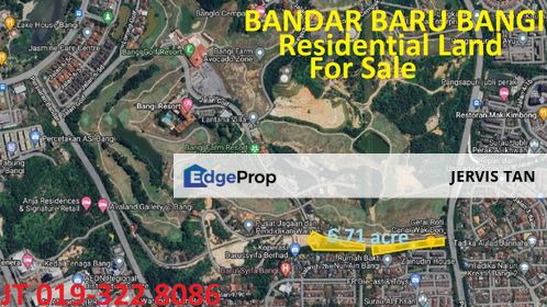 Bandar Baru Bangi Residential Land 6.71 Acre For Sale - Ideal For Residential Townhouse Villas Development., Selangor, Bangi