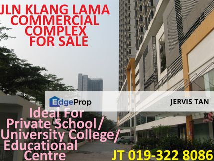 Jalan Klang Lama Building For Sale - Ideal For University College / Educational Centre, Kuala Lumpur, Jalan Klang Lama (Old Klang Road)