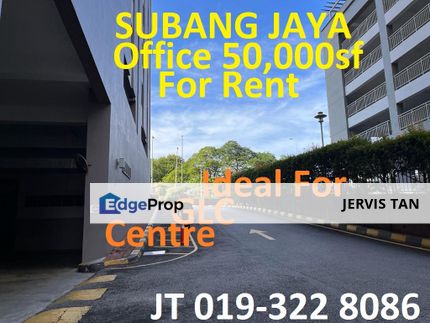 Subang Jaya Office 50,000sf For Rent - Ideal For GLC Centre, Selangor, Subang Jaya