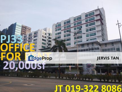 PJ33 Office 20,000sf For Rent, Selangor, Petaling Jaya
