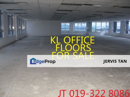Bangsar South, KL Office Floors 39,000sf  For Sale, Kuala Lumpur, Bangsar South