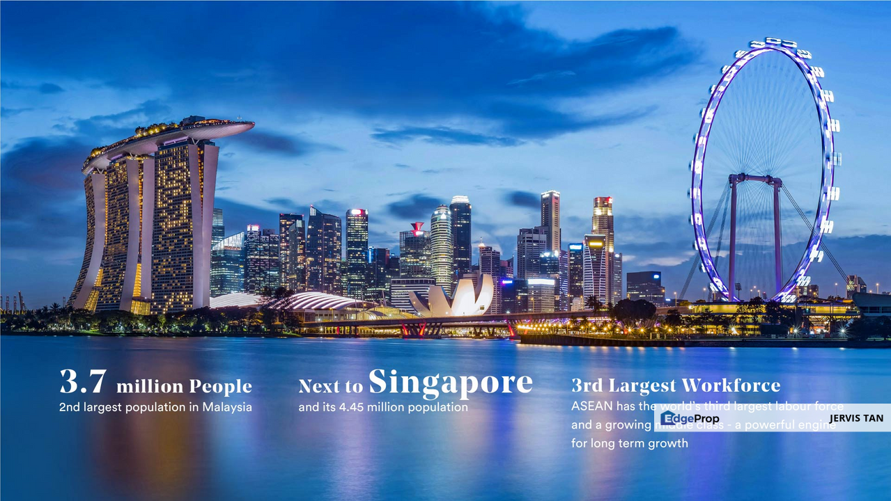 JB City Land 9.77 Acre For Sale - Straits View Luxury Hotel & Residence Development, Johor, Johor Bahru