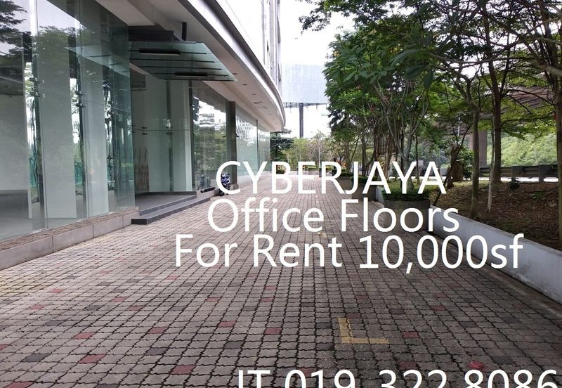 Cyberjaya Office BU10,000sf For Rent - Ideal For Corporate Office