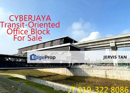Cyberjaya Transit-Oriented Office Block 200,000sf For Sale, Selangor, Cyberjaya