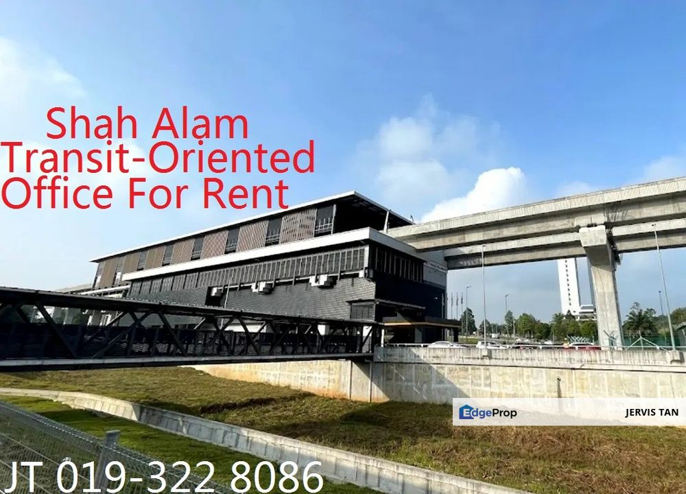 Shah Alam Transit-Oriented Office 30,000sf Per Floor For Rent, Selangor, Shah Alam