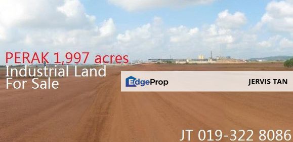 Perak Parit Buntar Industrial Land 1,997 Acres For Sale, Perak, Parit Buntar