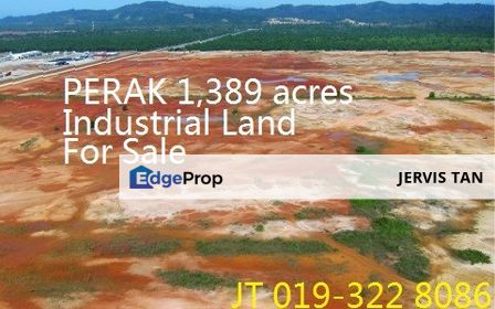 Perak Tanjung Piandang Industrial Land 1,389 Acres For Sale, Perak, Tanjong Piandang