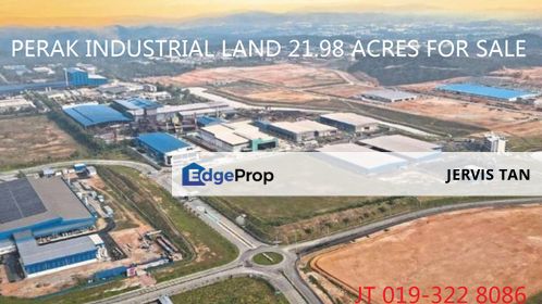 IGB Industrial Park, Perak Industrial Land 21.98 Acres For Sale, Perak, Ipoh