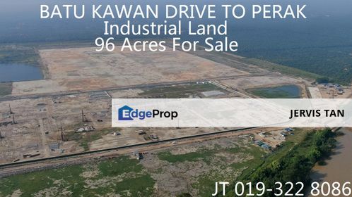 Batu Kawan Drive To Perak Industrial Land 96 Acres For Sale, Penang, Batu Kawan