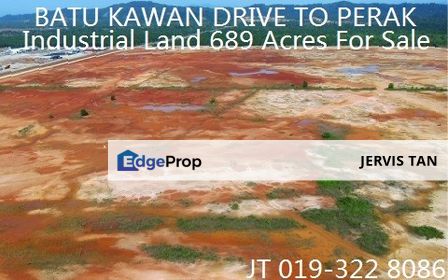 Batu Kawan Drive To Perak Industrial Land 689 Acres For Sale, Penang, Batu Kawan