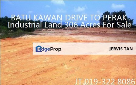 Batu Kawan Drive To Perak Industrial Land 306 Acres For Sale, Penang, Batu Kawan