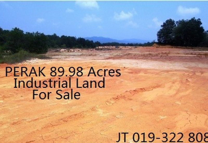 Perak Jalan Alor Pongsu Industrial Land 89.98 Acres For Sale