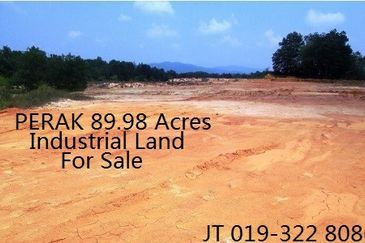 Perak Jalan Alor Pongsu Industrial Land 89.98 Acres For Sale