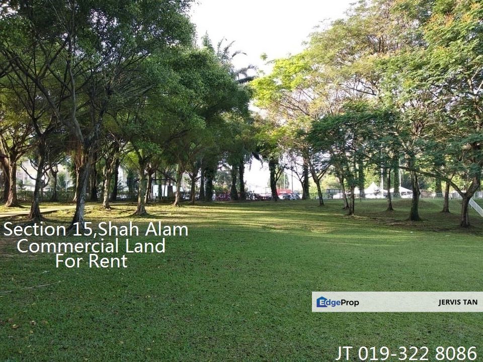 Section 15, Shah Alam Commercial Land 1.99 Acres For Rent - Ideal To Build Sport Complex, Selangor, Shah Alam