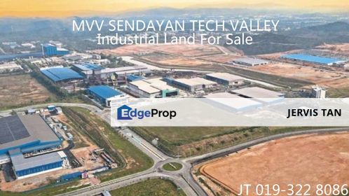 Industrial Land MVV Sendayan Tech Valley For Sale, Negeri Sembilan, Siliau