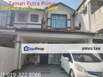 Taman Putra Prima,Puchong 2 Storey Terrace House For Sale, Selangor, Puchong