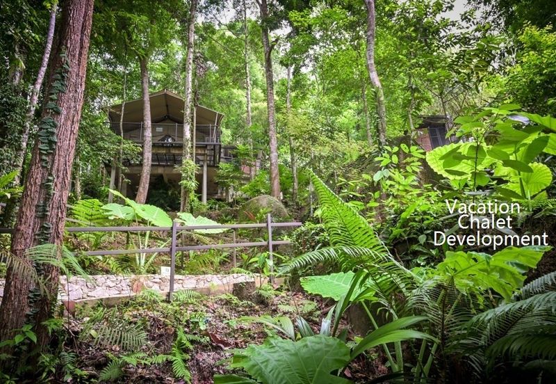 Batu Ferringhi Residential Land 6 Acre For Sale - Ideal For Horizontal Slopes Landed Vacation Chalets Development.
