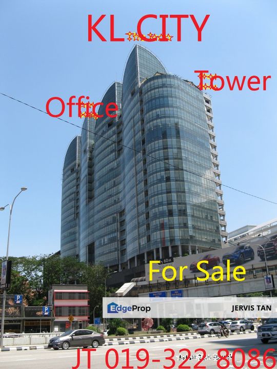 KL City Office Tower For Sale, Kuala Lumpur, KL City