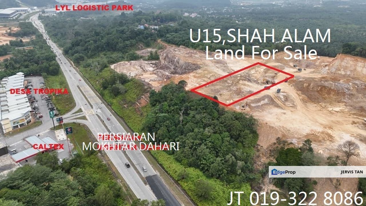 Seksyen U15,Shah Alam / Bukit Cherakah Agricultural  Land 3.26 Acres For Sale, Selangor, Shah Alam