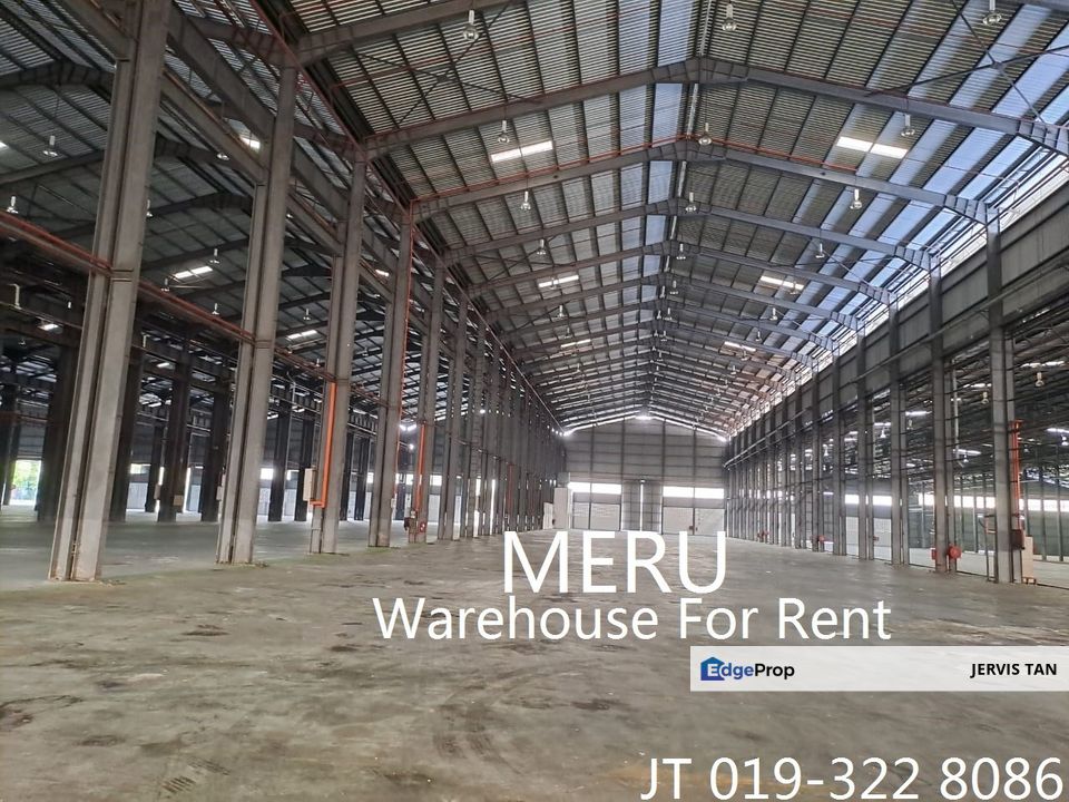 Meru Warehouse For Rent, Selangor, Klang