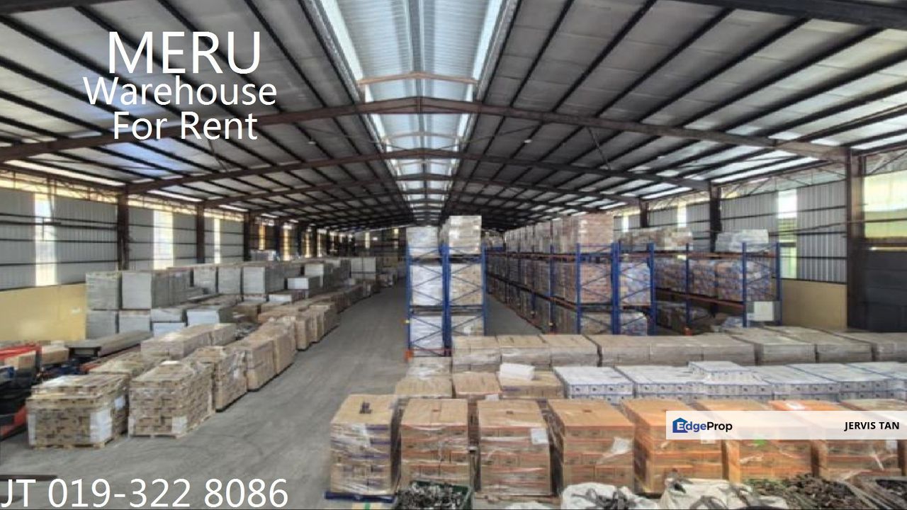 Meru Warehouse For Rent, Selangor, Klang