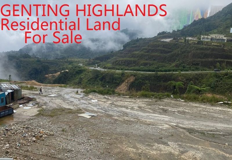 Genting Highlands Residential Land 2.68 Acres For Sale -  Ideal For Hill-Villa Homestay Development