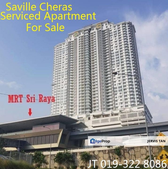 Saville Cheras Serviced Apartment For Sale [MRT Link-Serviced Apartment], Selangor, Cheras