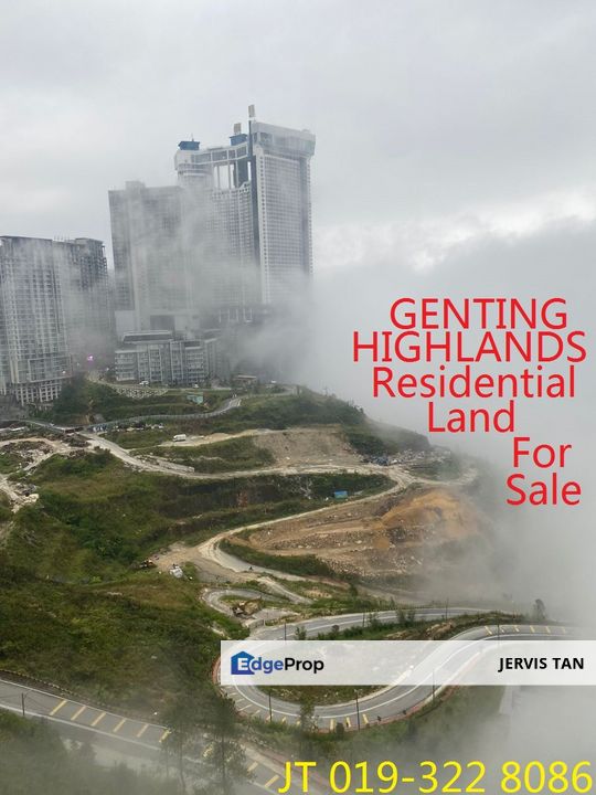 Genting Highlands Residential Land 11,795sf For Sale -  Ideal For Resort Villa Development, Pahang, Genting Highlands