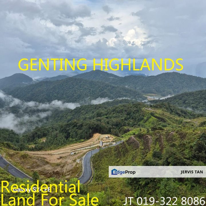 Genting Highlands Residential Land 2.88 Acres For Sale -  Ideal For Hill-Villa Homestay Development, Pahang, Genting Highlands