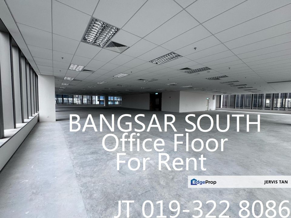 Bangsar South Bare Unit Office 7,398sf For Rent, Kuala Lumpur, Bangsar South