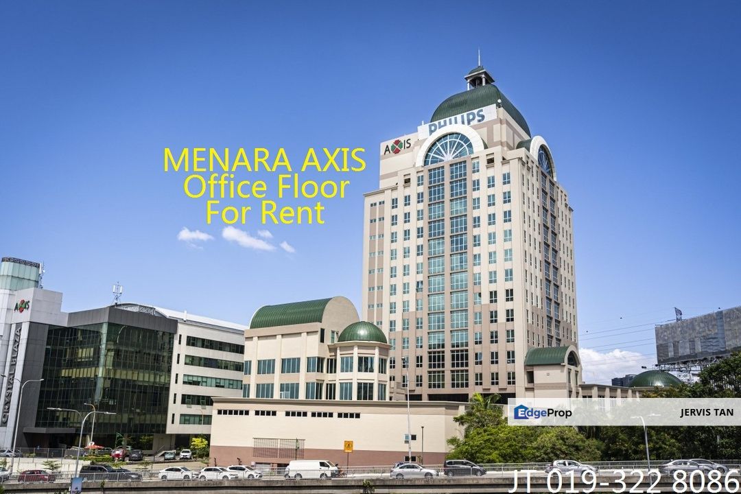 Menara Axis LRT-2min-Walk Upper Floor BU34,515sf For Rent , Selangor, Petaling Jaya