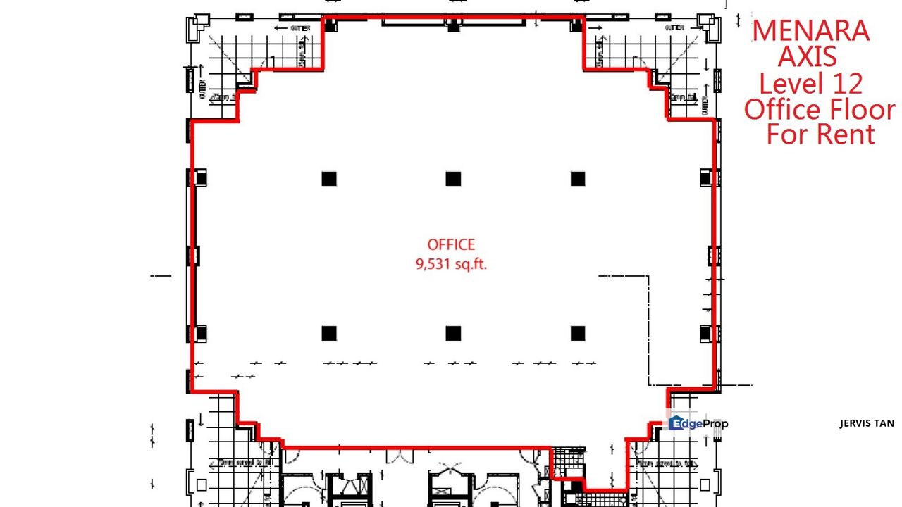 Menara Axis LRT-2min-Walk Total Floor BU69,827sf For Rent , Selangor, Petaling Jaya