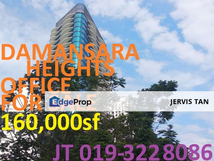  Damansara Heights Office 160,000sf For Sale, Kuala Lumpur, Damansara Heights