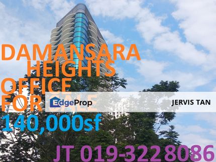  Damansara Heights Office 140,000sf For Sale, Kuala Lumpur, Damansara Heights