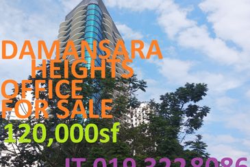  Damansara Heights Office 120,000sf For Sale